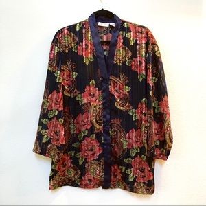 Vintage Victoria’s Secret silky floral sleep top